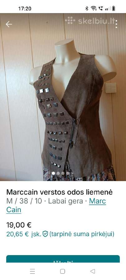 Marccain verstos odos liemenė - nuotraukos Nr. 2