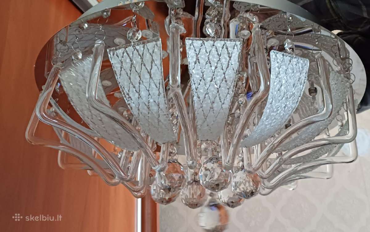 Parduodu naują krištolo šviestuvą