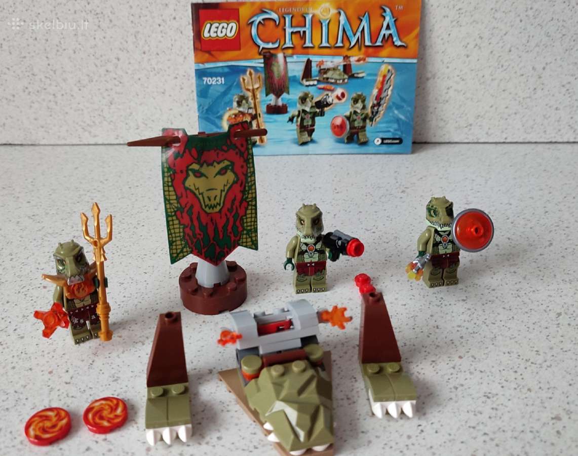 Lego Chima 70231 Krokodilų genties rinkinys - nuotraukos Nr. 2