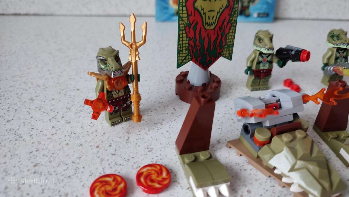 Lego Chima 70231 Krokodilų genties rinkinys - nuotraukos Nr. 5