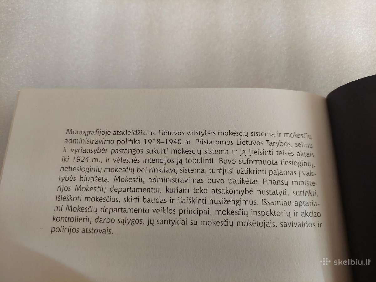 Mokesčių administravimo istorija 1918-1940m. - nuotraukos Nr. 5
