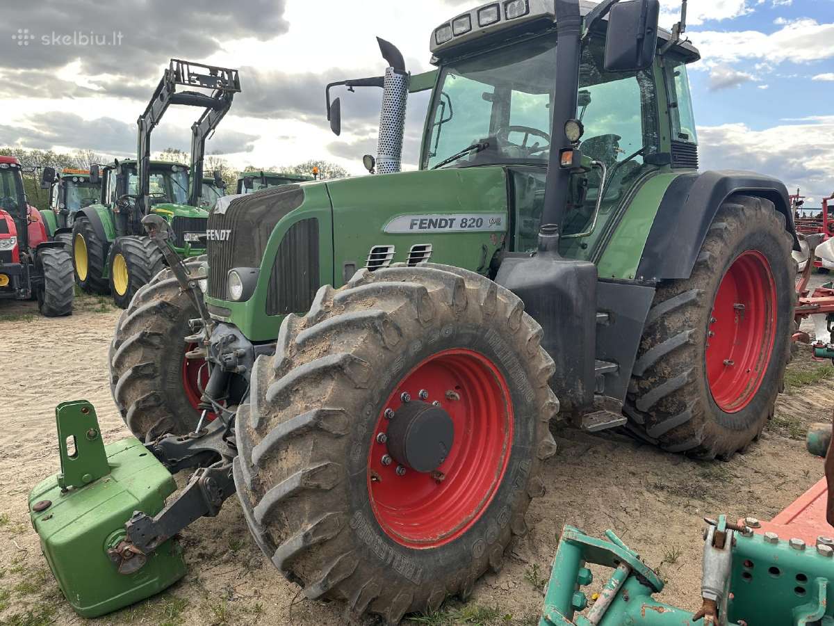 Traktorius fendt 820 - nuotraukos Nr. 6