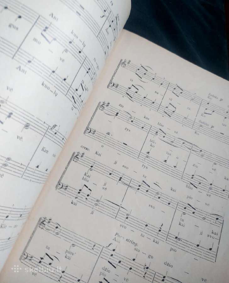 1938m.,dainų šventės repertuaras" - nuotraukos Nr. 3