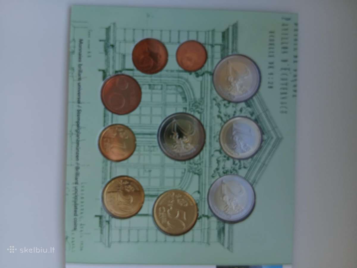Liuksemburgas 2009 euro monetų rinkinys - nuotraukos Nr. 6