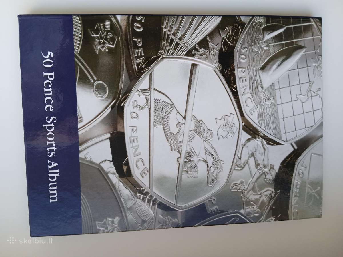 Londono Olympic 50 Pence rinkinukas - nuotraukos Nr. 3