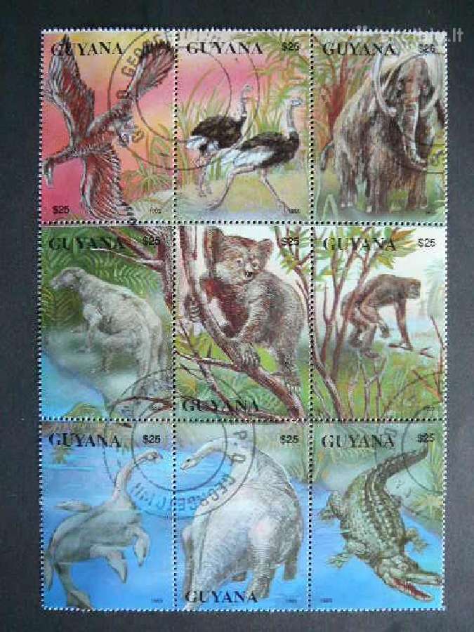 Dinozaurai Gajana 1993 antsp. gn248