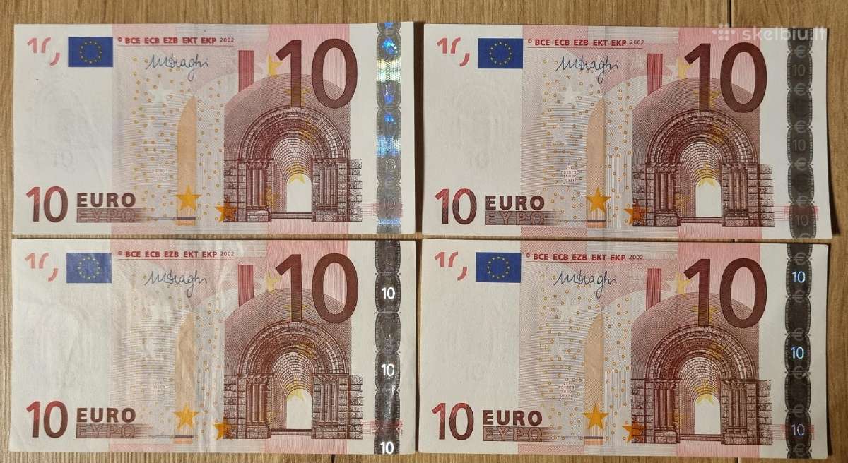 2002 metų 10 eurų