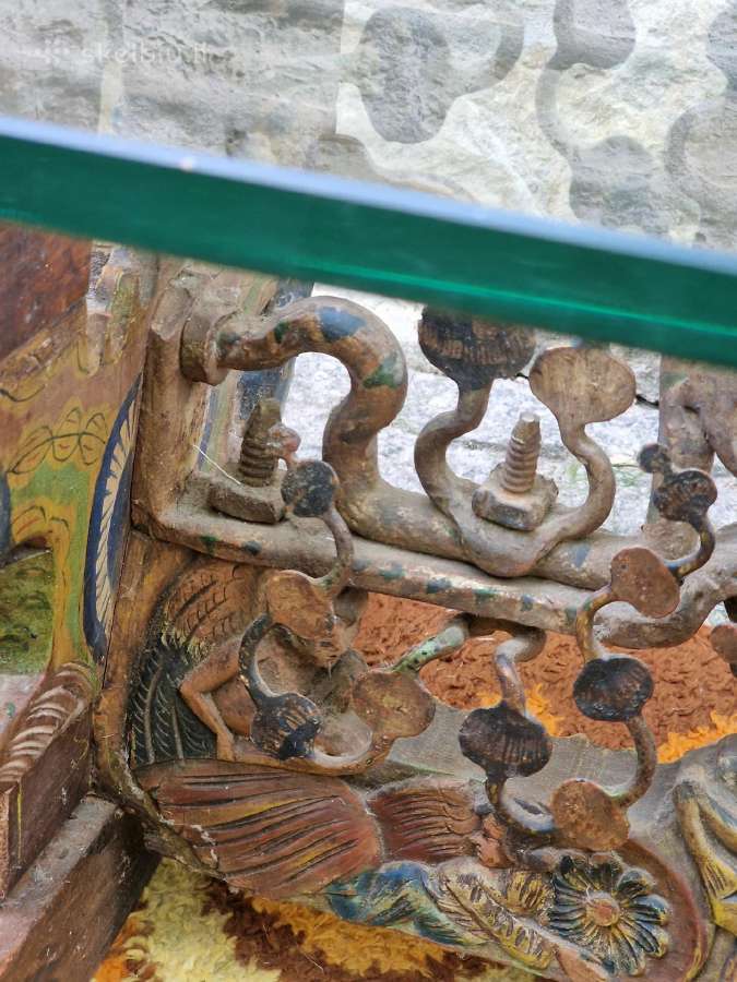 Antikvarinis Sicilijos tautodailės kavos staliukas - nuotraukos Nr. 23