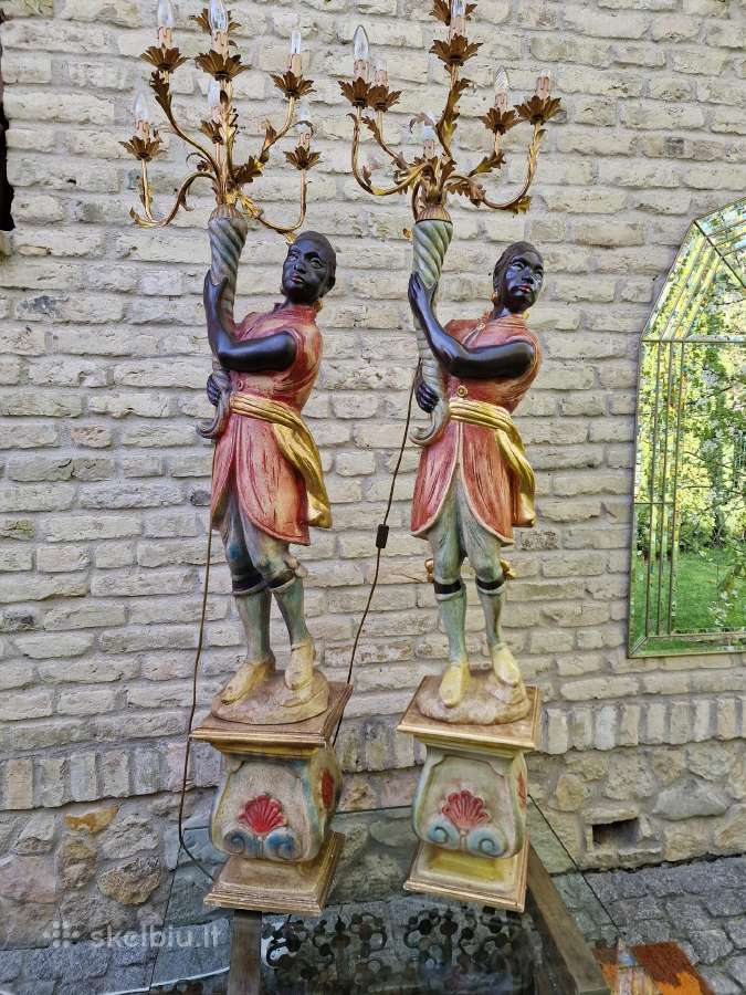 Vintažiniai Venecijietiško st. toršerai - nuotraukos Nr. 3