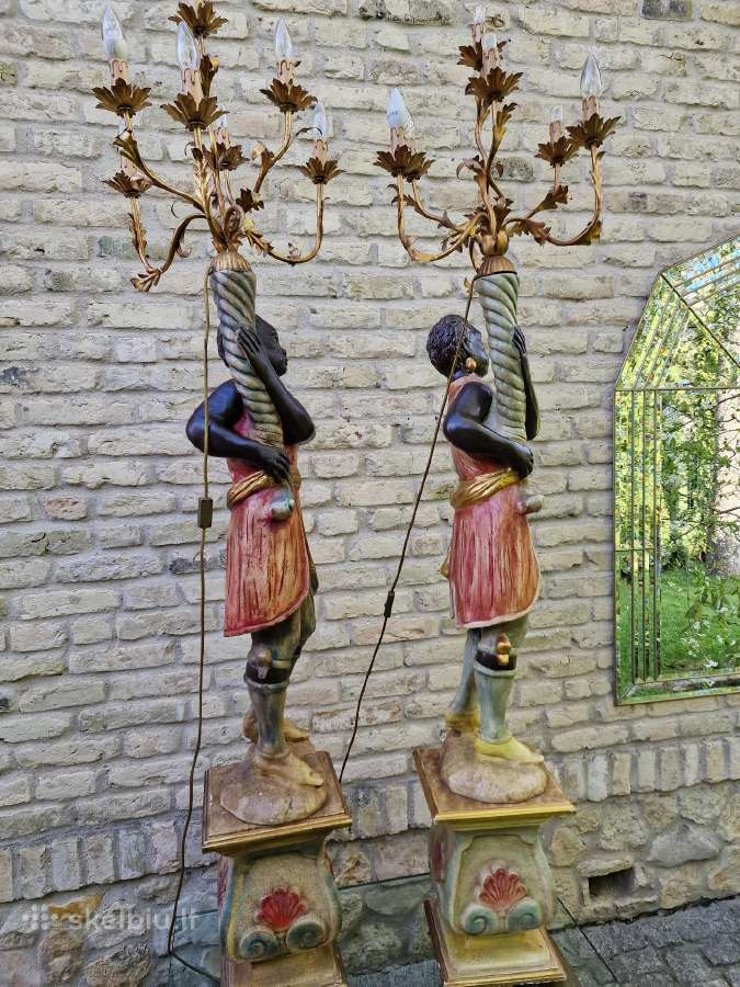Vintažiniai Venecijietiško st. toršerai - nuotraukos Nr. 5