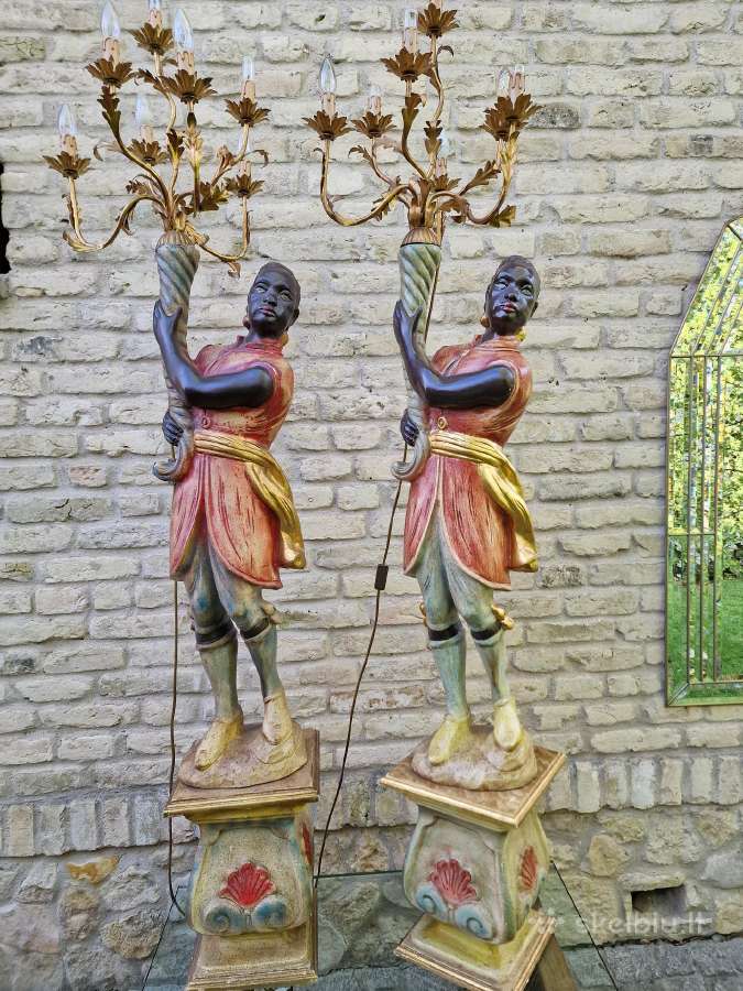Vintažiniai Venecijietiško st. toršerai - nuotraukos Nr. 6