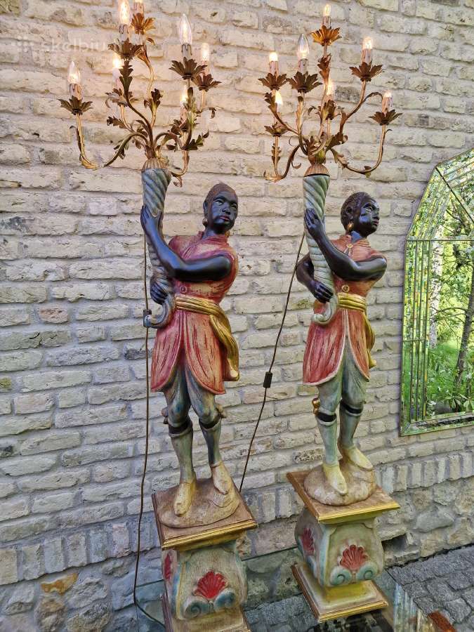 Vintažiniai Venecijietiško st. toršerai - nuotraukos Nr. 29