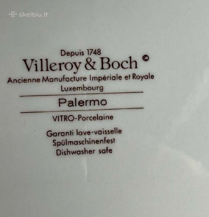 Villeroy & Boch lėkštė - nuotraukos Nr. 5