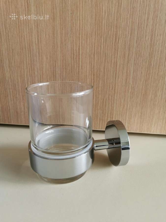 Grohe stiklinė su laikikliu