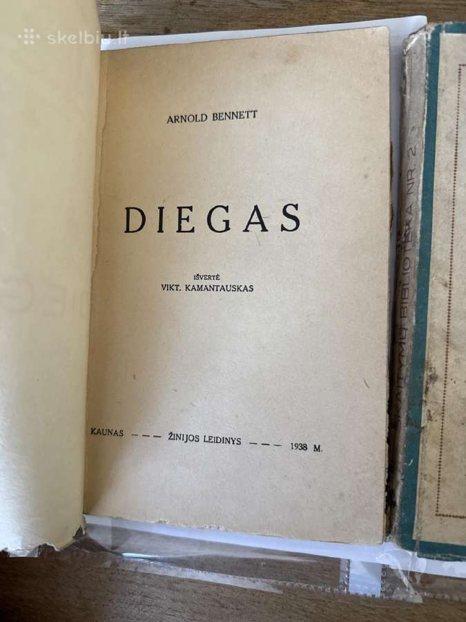 Diegas, I-II dalys. 1938 m. - nuotraukos Nr. 2