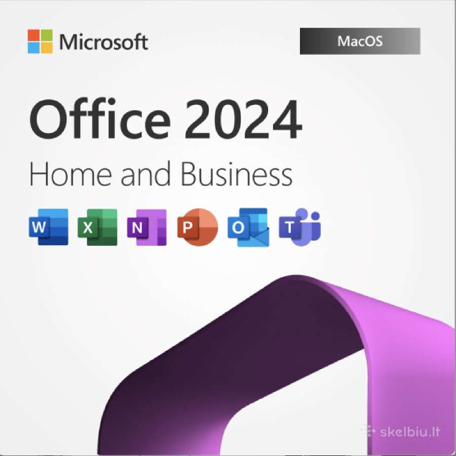 Microsoft Office 2024, Mac, MacBook
