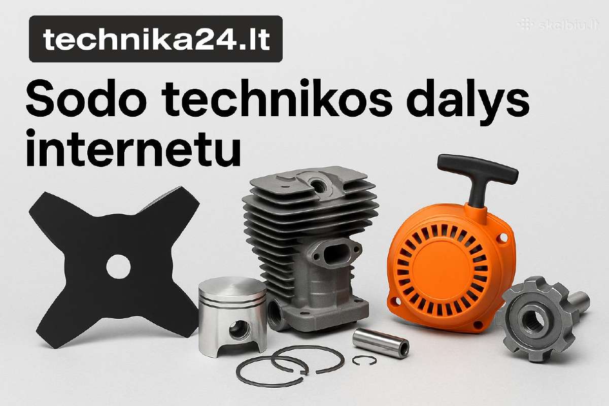 Sodo technikos dalys internetu - nuotraukos Nr. 30