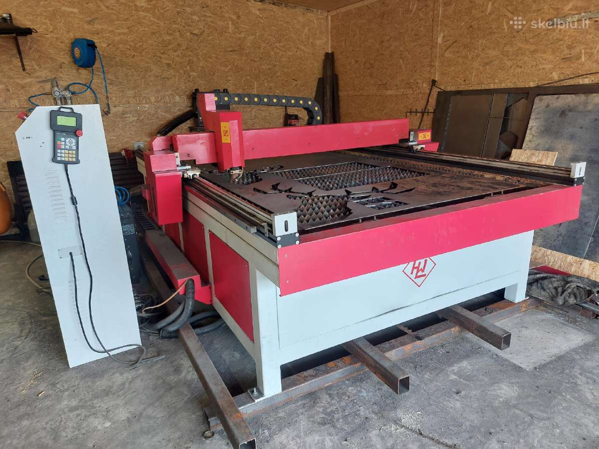 CNC Plazminio pjovimo staklės