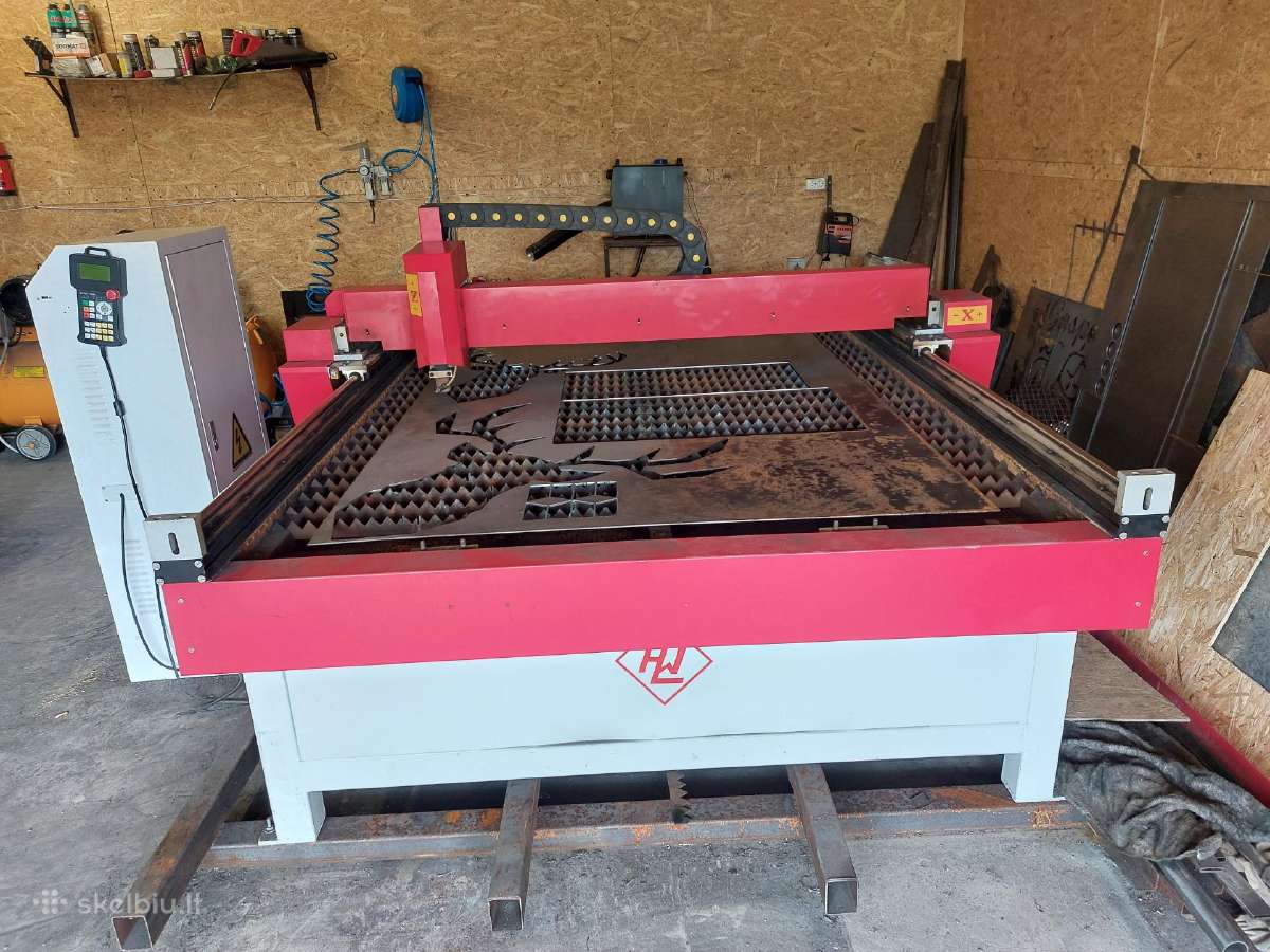 CNC Plazminio pjovimo staklės - nuotraukos Nr. 2