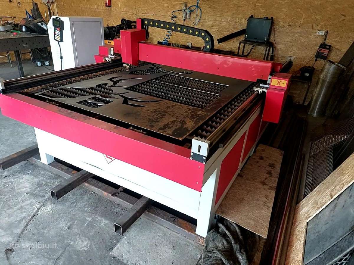 CNC Plazminio pjovimo staklės - nuotraukos Nr. 3