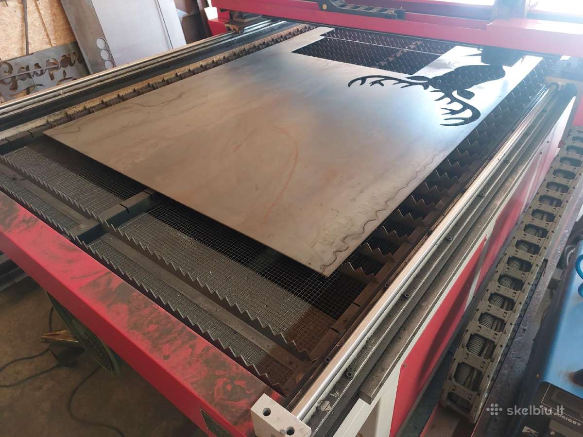 CNC Plazminio pjovimo staklės - nuotraukos Nr. 9