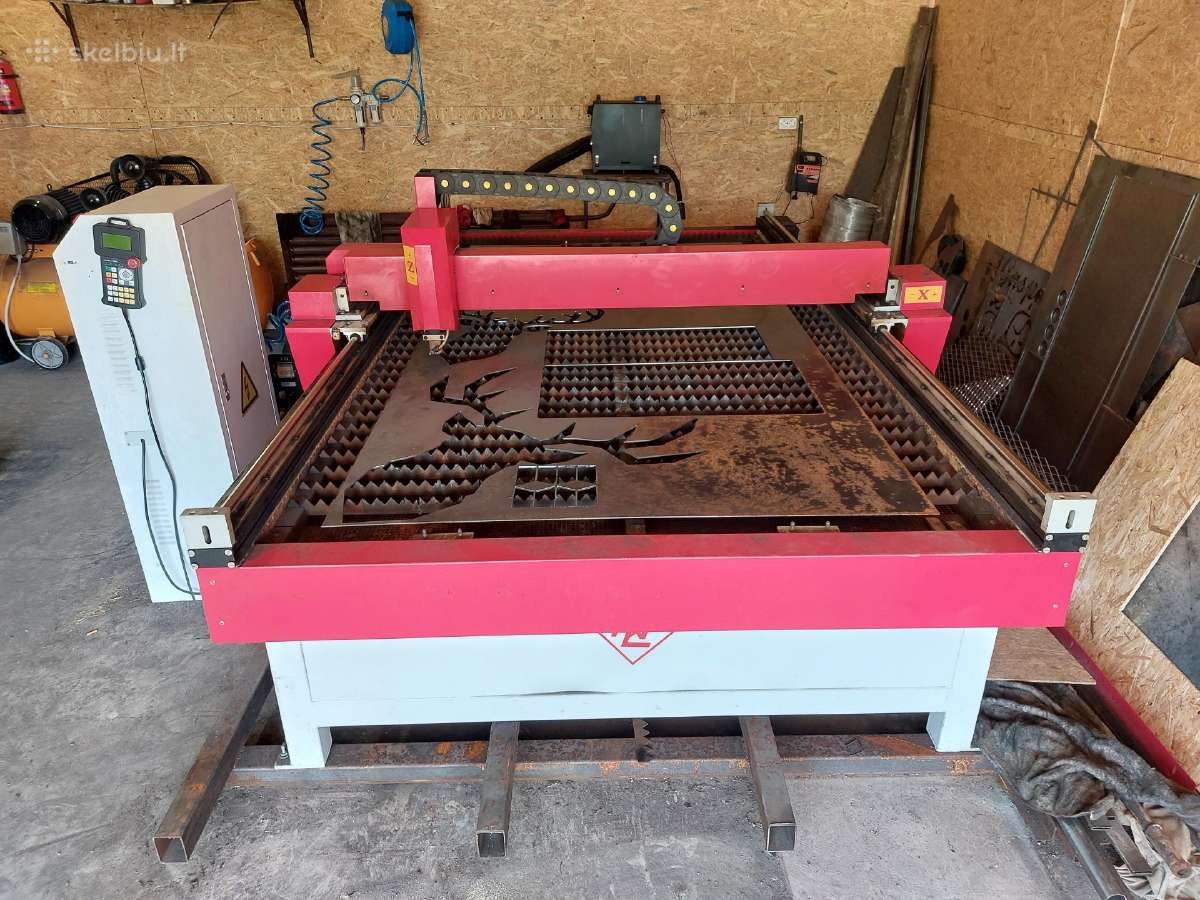 CNC Plazminio pjovimo staklės - nuotraukos Nr. 10
