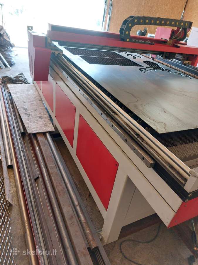 CNC Plazminio pjovimo staklės - nuotraukos Nr. 12