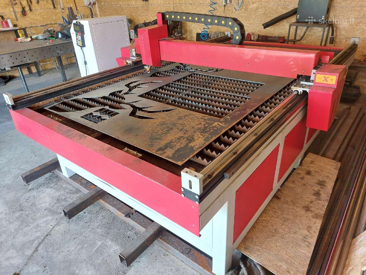 CNC Plazminio pjovimo staklės - nuotraukos Nr. 15