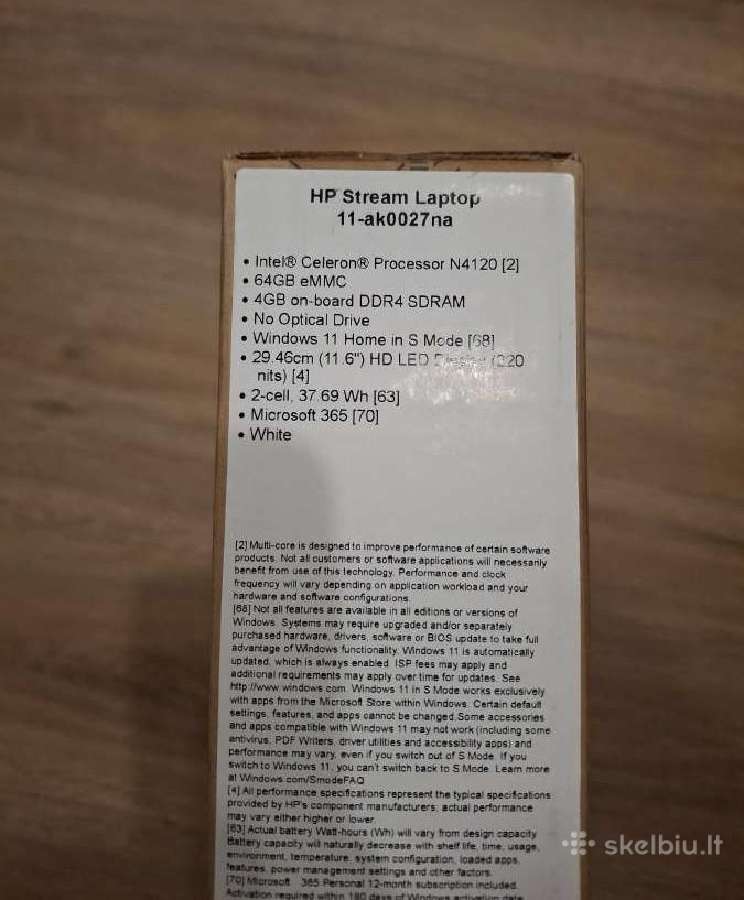 Hp 14s-dq0012na / 14a-nf0002na / 14s-dq5018na - nuotraukos Nr. 3