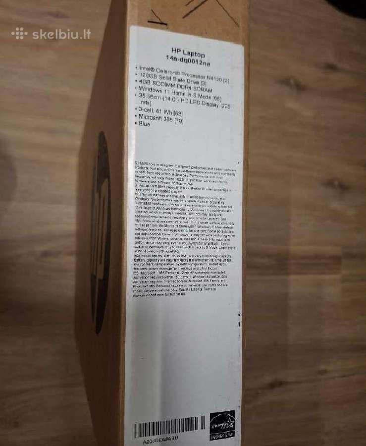 Hp 14s-dq0012na / 14a-nf0002na / 14s-dq5018na - nuotraukos Nr. 10
