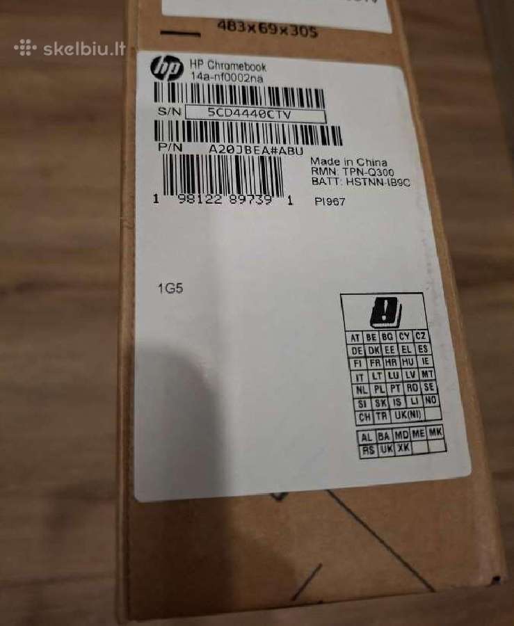 Hp 14s-dq0012na / 14a-nf0002na / 14s-dq5018na - nuotraukos Nr. 13