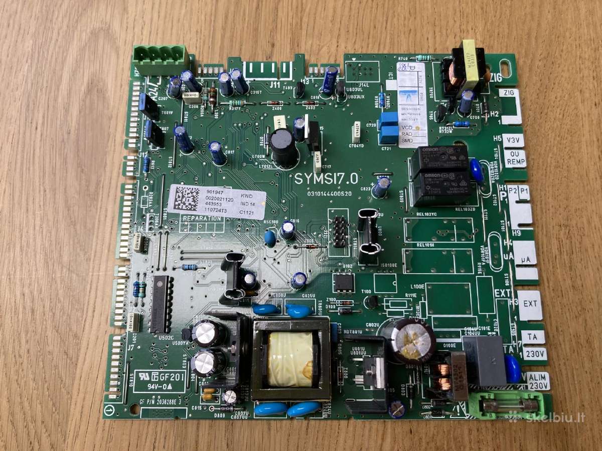 Symsi7.0 valdymo plokštė boileriui