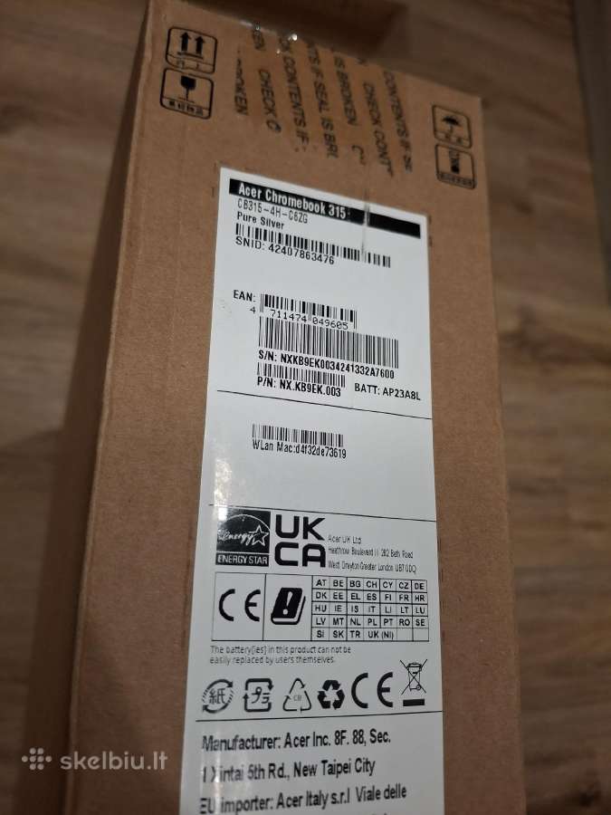 Acer Aspire Go 15, 3 Spin, Ag15-31p kompiuteris - nuotraukos Nr. 5