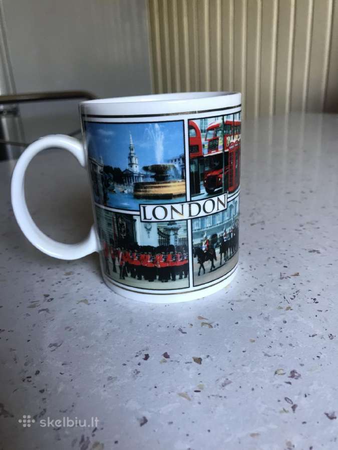 Porcelianinis puodelis iš Londono