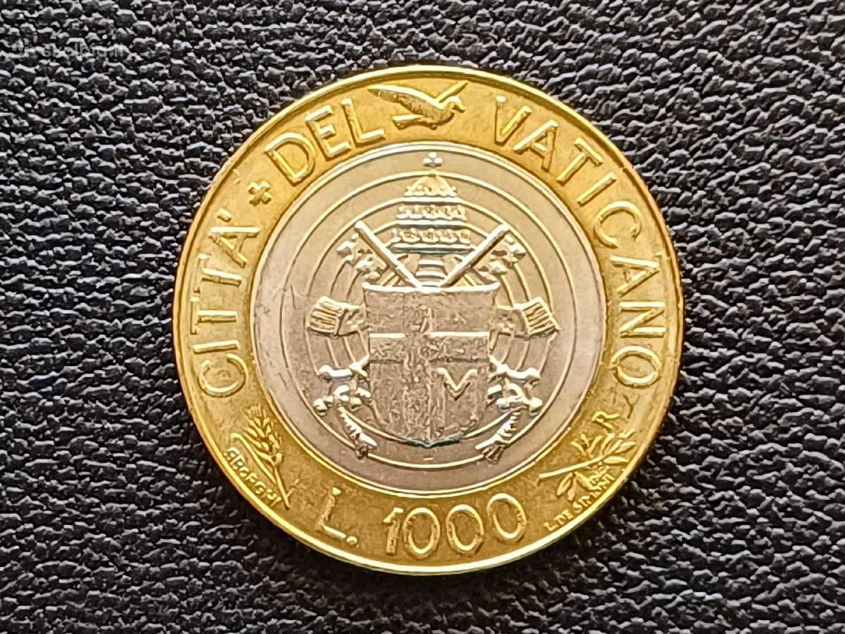(469) 1000 lirų 1998m. Vatikanas unc