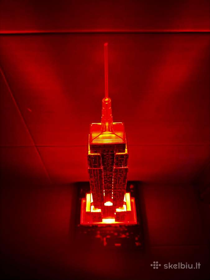 Empire State pastato 3D šviečianti dėlionė - nuotraukos Nr. 16