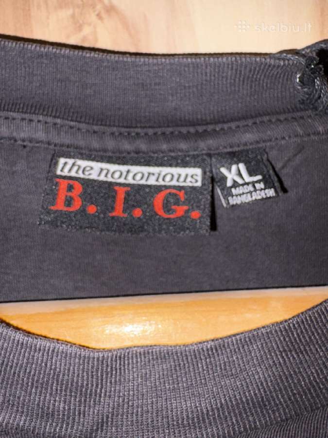 Music Merch Biggie The King T Shirt Size: XL - nuotraukos Nr. 3