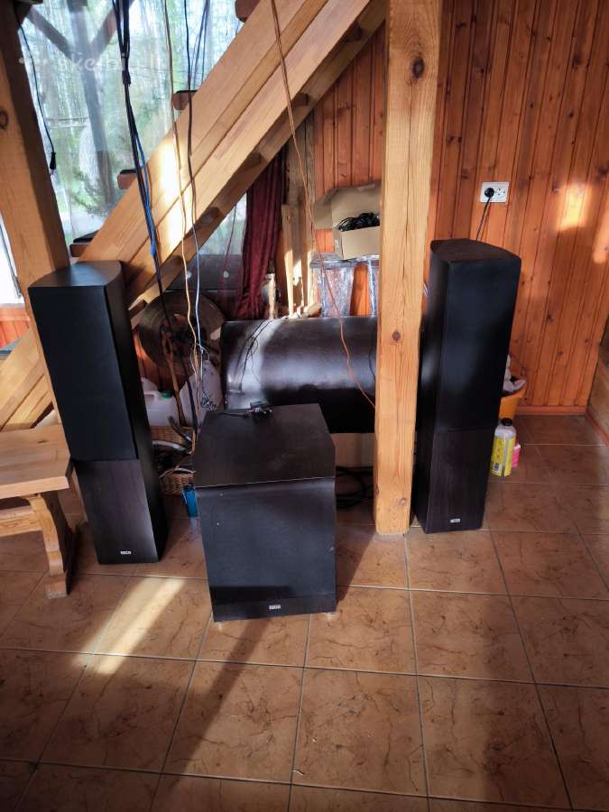 Heco 5.1 garso sistema su resyveriu