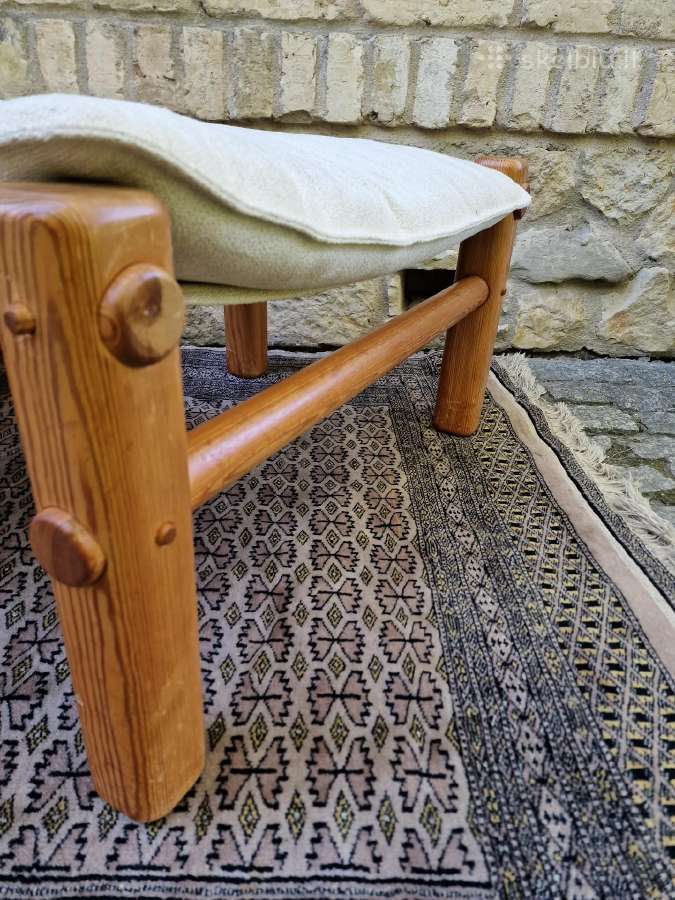 Vintažiniai skandinaviški pufai - nuotraukos Nr. 33