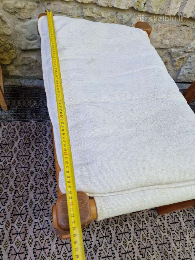 Vintažiniai skandinaviški pufai - nuotraukos Nr. 36