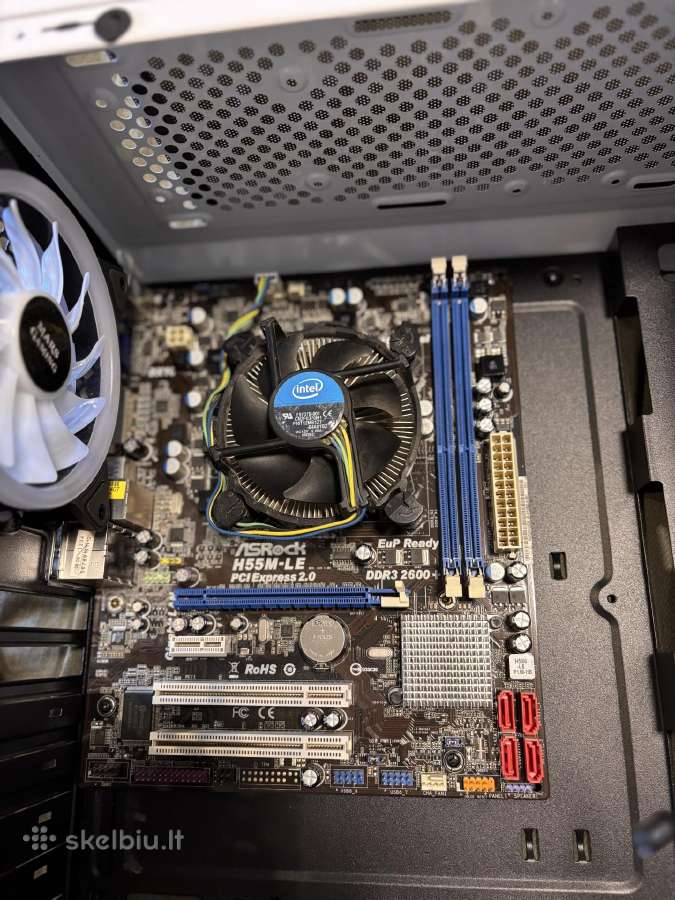 Asrock H55m-le (Cpusocket) pagrindinė plokštė