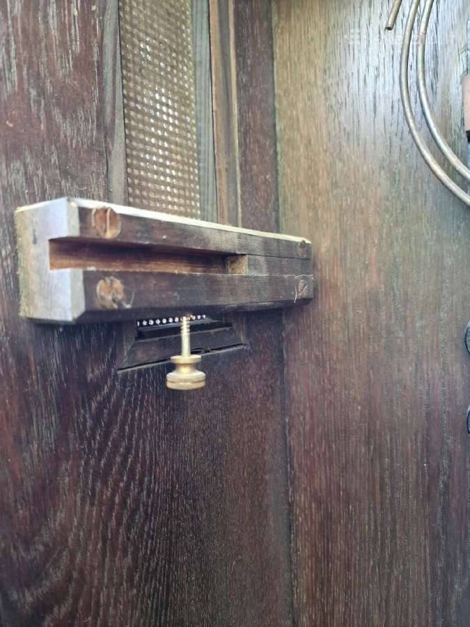 Vintažinis Art Deco grindinis laikrodis - nuotraukos Nr. 4