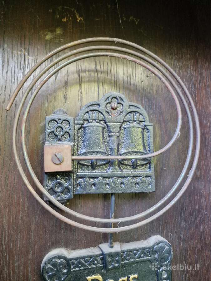 Vintažinis Art Deco grindinis laikrodis - nuotraukos Nr. 5