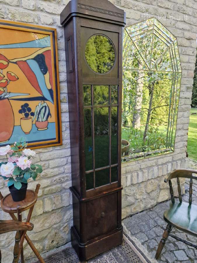 Vintažinis Art Deco grindinis laikrodis - nuotraukos Nr. 10