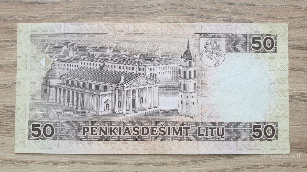 1993 metų 50 litų - nuotraukos Nr. 2