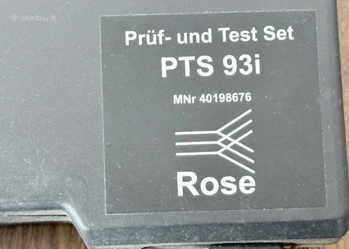 Laidų ieškiklis (tono generatorius) Rose Pts93i - nuotraukos Nr. 4