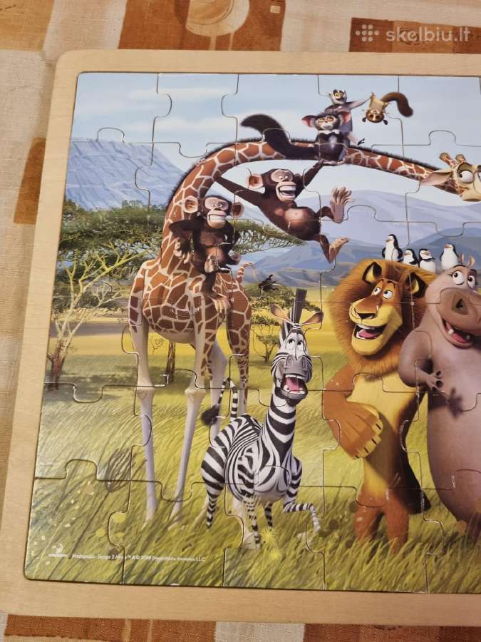 Madagaskaras Medinė dėlionė - nuotraukos Nr. 2