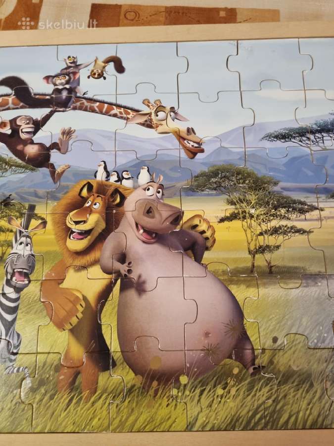 Madagaskaras Medinė dėlionė - nuotraukos Nr. 3