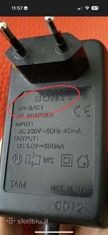 Pirksiu Sony Cmd-cd5 Krovikli - nuotraukos Nr. 3