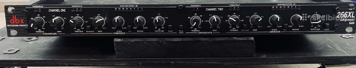 Dbx 266 XL Kompresorius/gate
